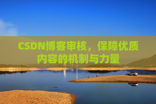 CSDN博客审核,保障优质内容的机制与力量
